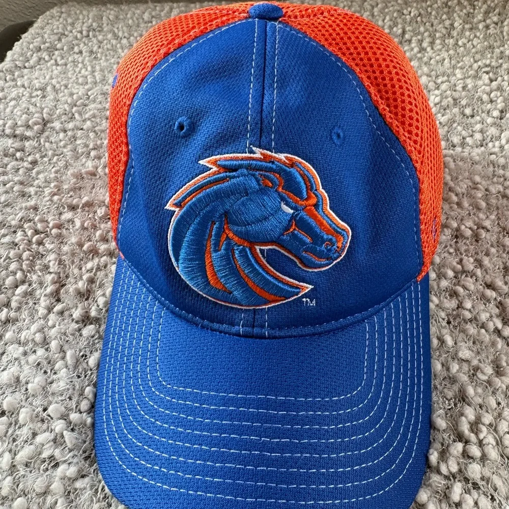 Zephyr Blue and Orange Cap - Picture 1 of 5